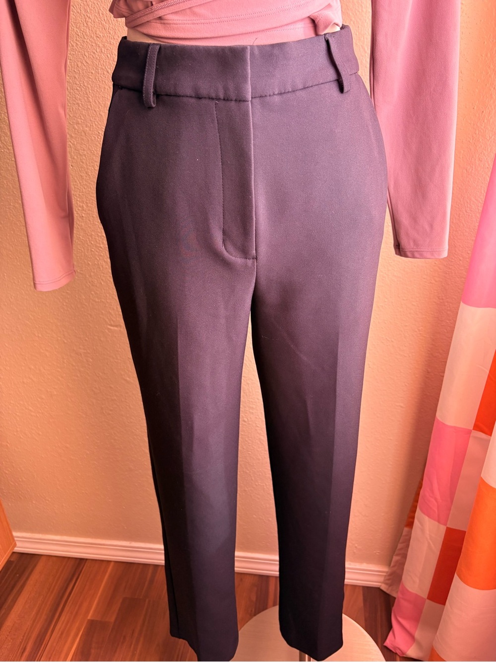 Express Editor, high-rise pants in Navy